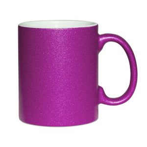 Glitzer Tasse Pink
